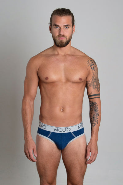 VARSITY BRIEF - DARK BLUE - Mojo Downunder