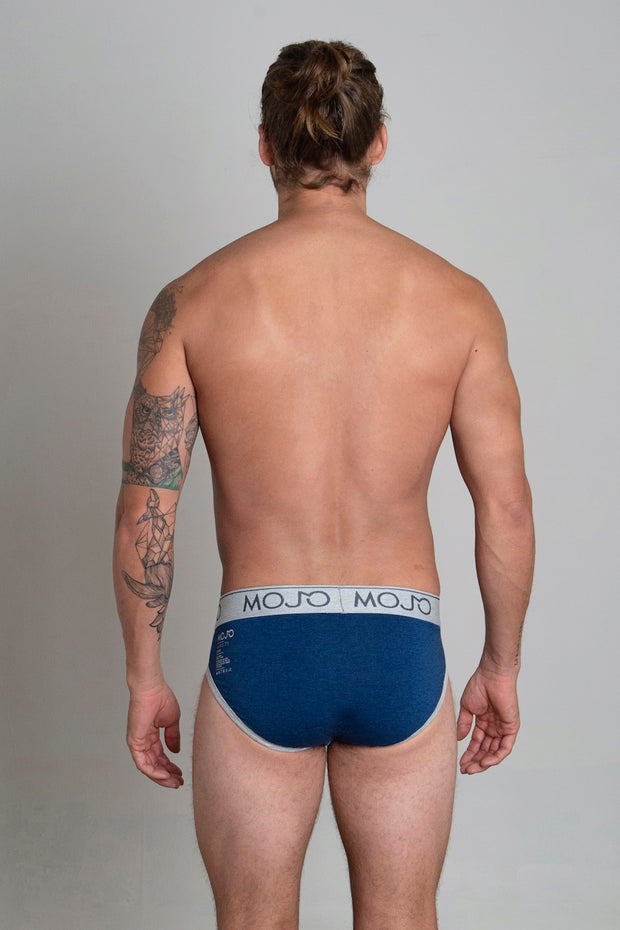 VARSITY BRIEF - DARK BLUE - Mojo Downunder