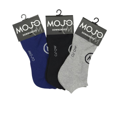 SOCK - SPORTS 3 PACK - Mojo Downunder