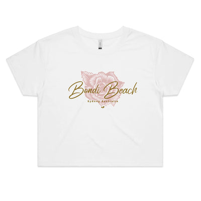 Bondi Beach - Womens Crop Tee - Mojo Downunder