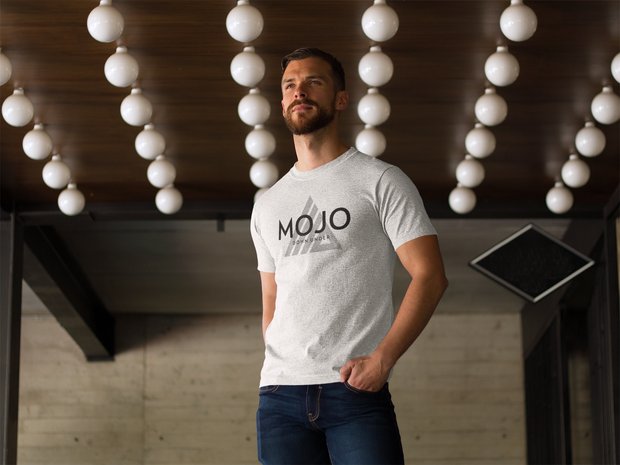 Mojo Pyramid Tee  - Lightweight Slim T-Shirt - Mojo Downunder